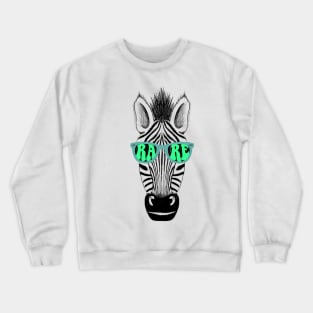 Rare zebra Crewneck Sweatshirt